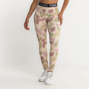 LEGGING ELASTICO FITDANCE CAMUFLADO