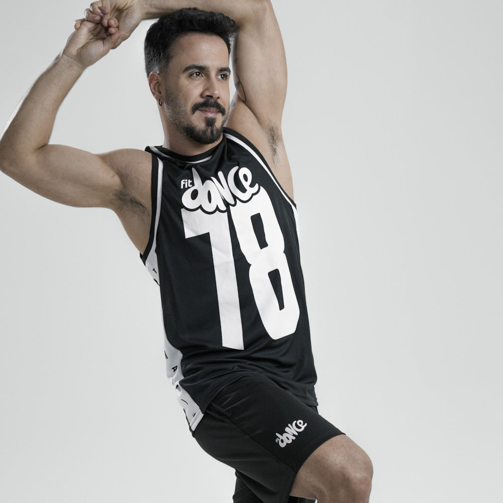 REGATA BASQUETE FITDANCE CLASSIC PRETO