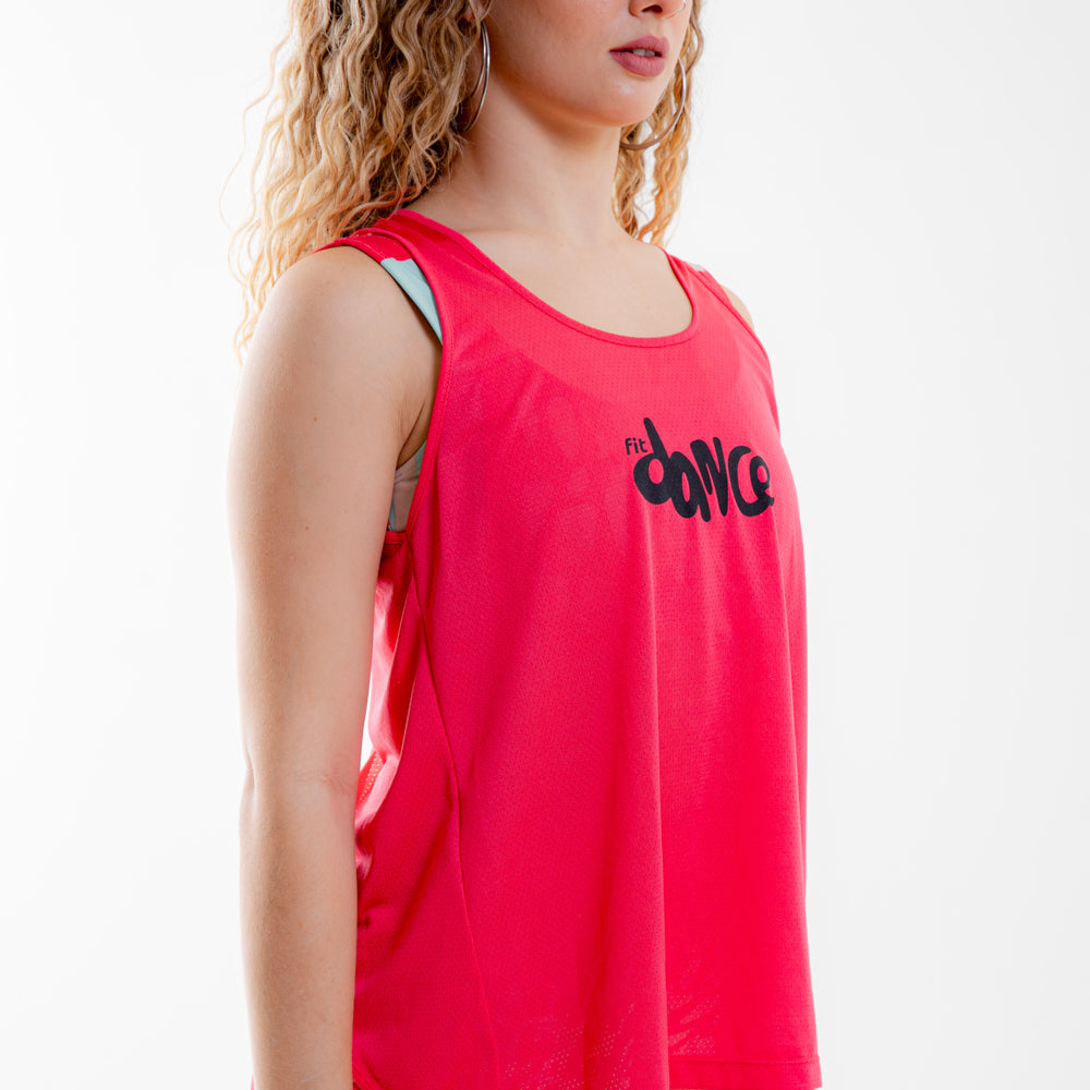 REGATA TRANSPASSADA FITDANCE ROSA