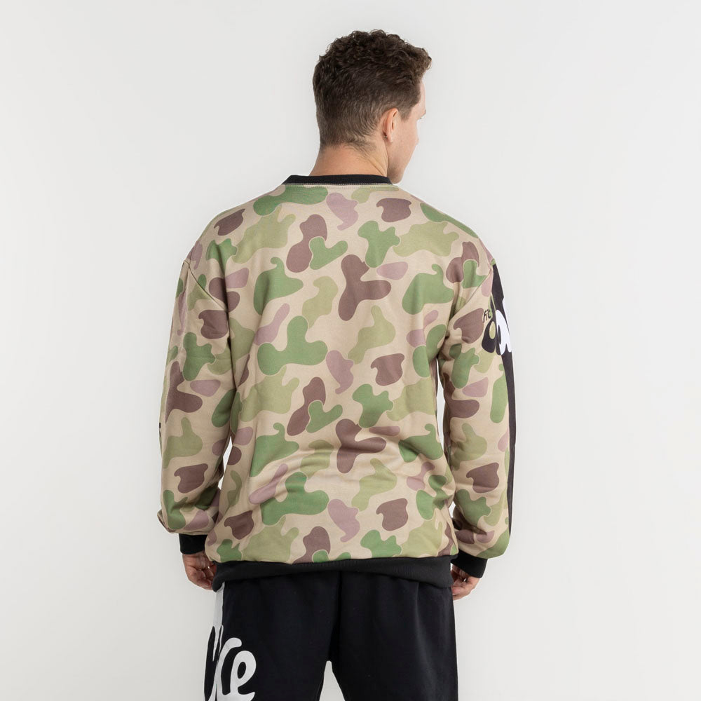 MOLETOM FITDANCE LINES CAMUFLADO