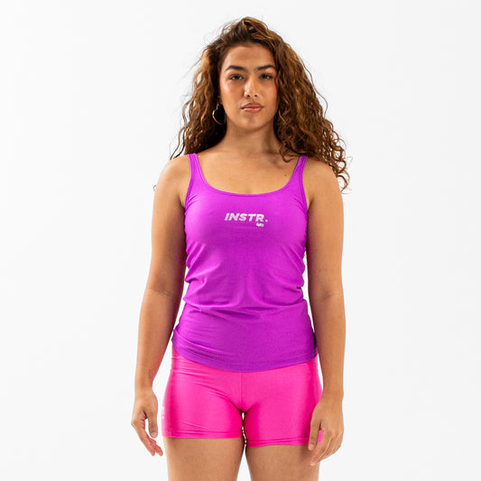 REGATA ALÇA FINA INSTRUCTOR FITDANCE CHROMA ROXA