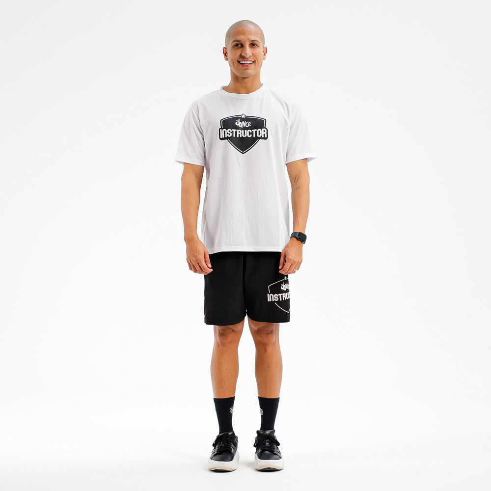 CAMISETA ALGODÃO CLASSIC INSTRUCTOR FITDANCE BRANCO