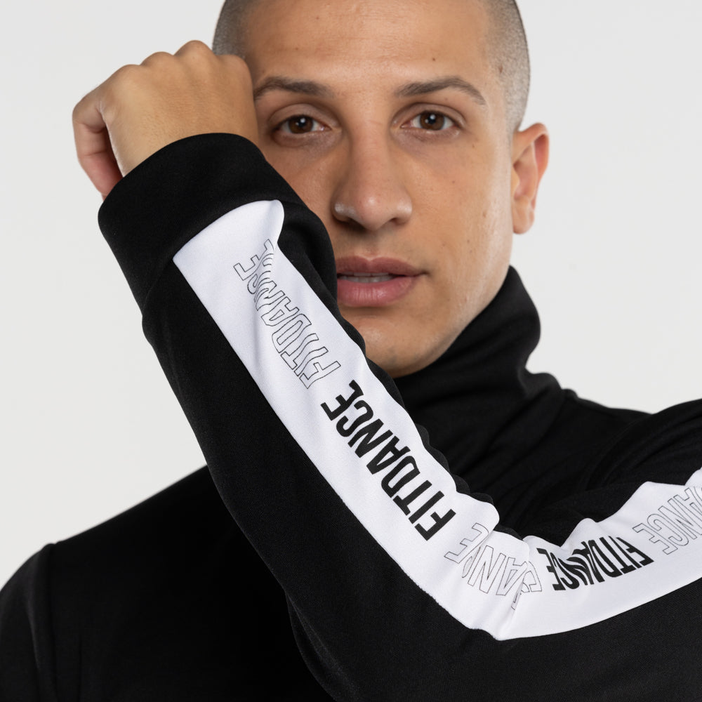 JAQUETA DETAIL FITDANCE PRETO