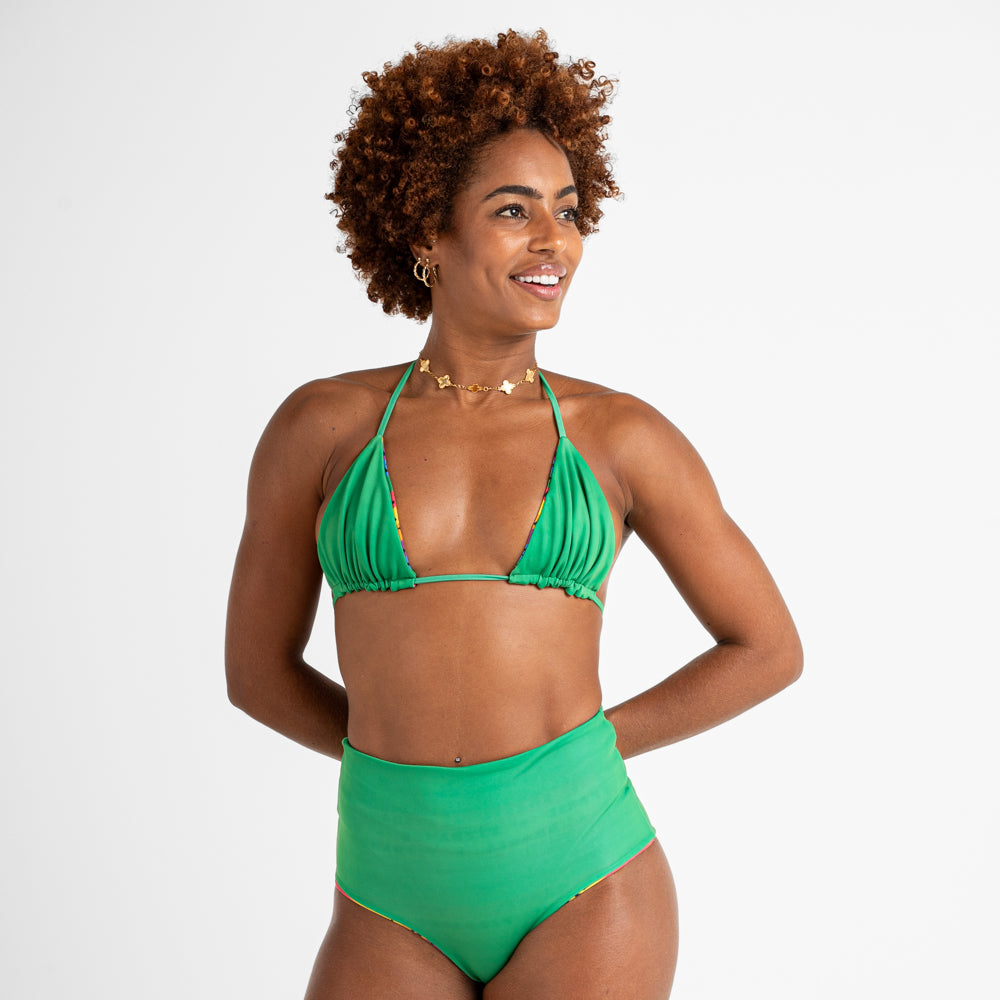 CONJUNTO CORTININHA + HOT PANT DUPLA FACE FITDANCE COLORÊ