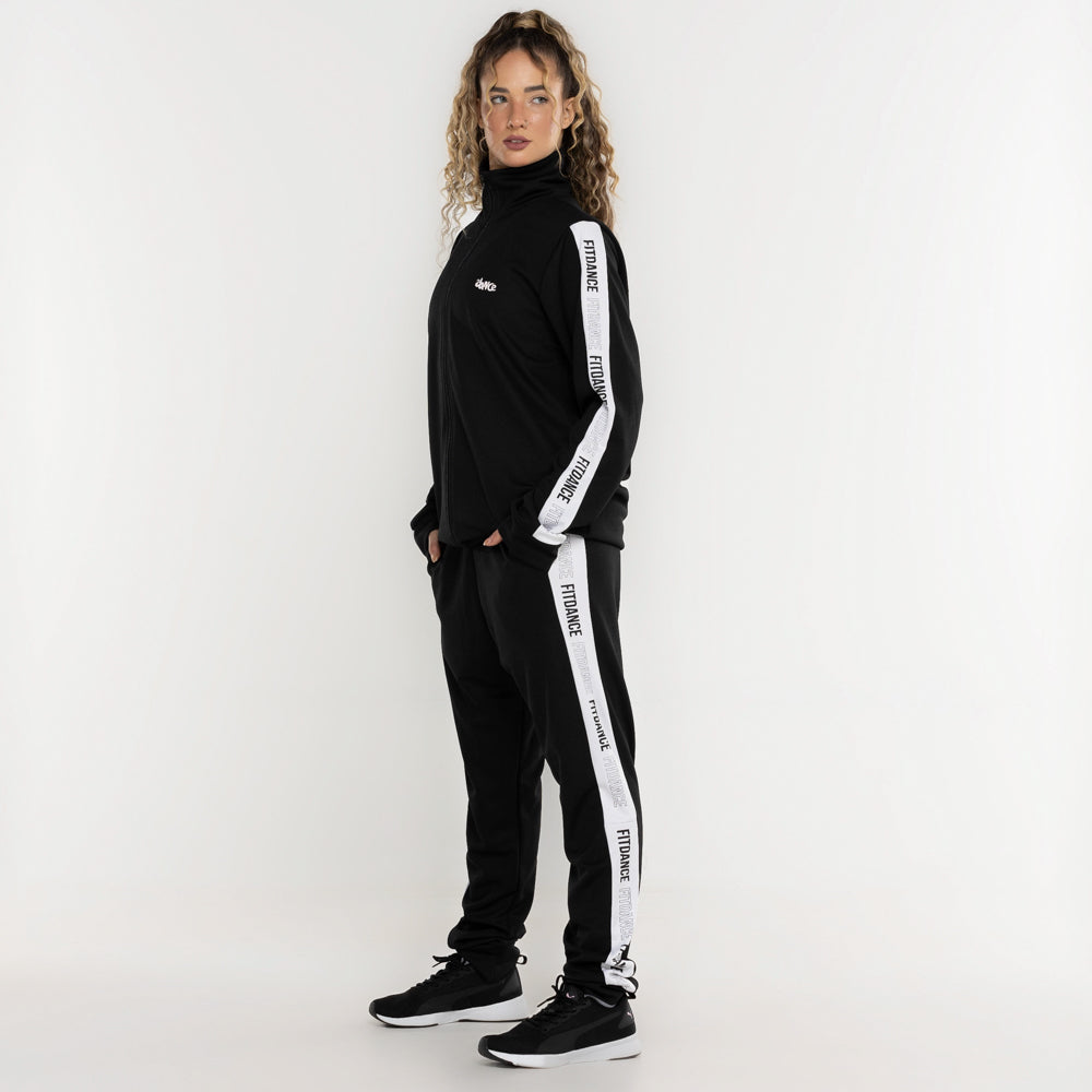 JAQUETA DETAIL FITDANCE PRETO