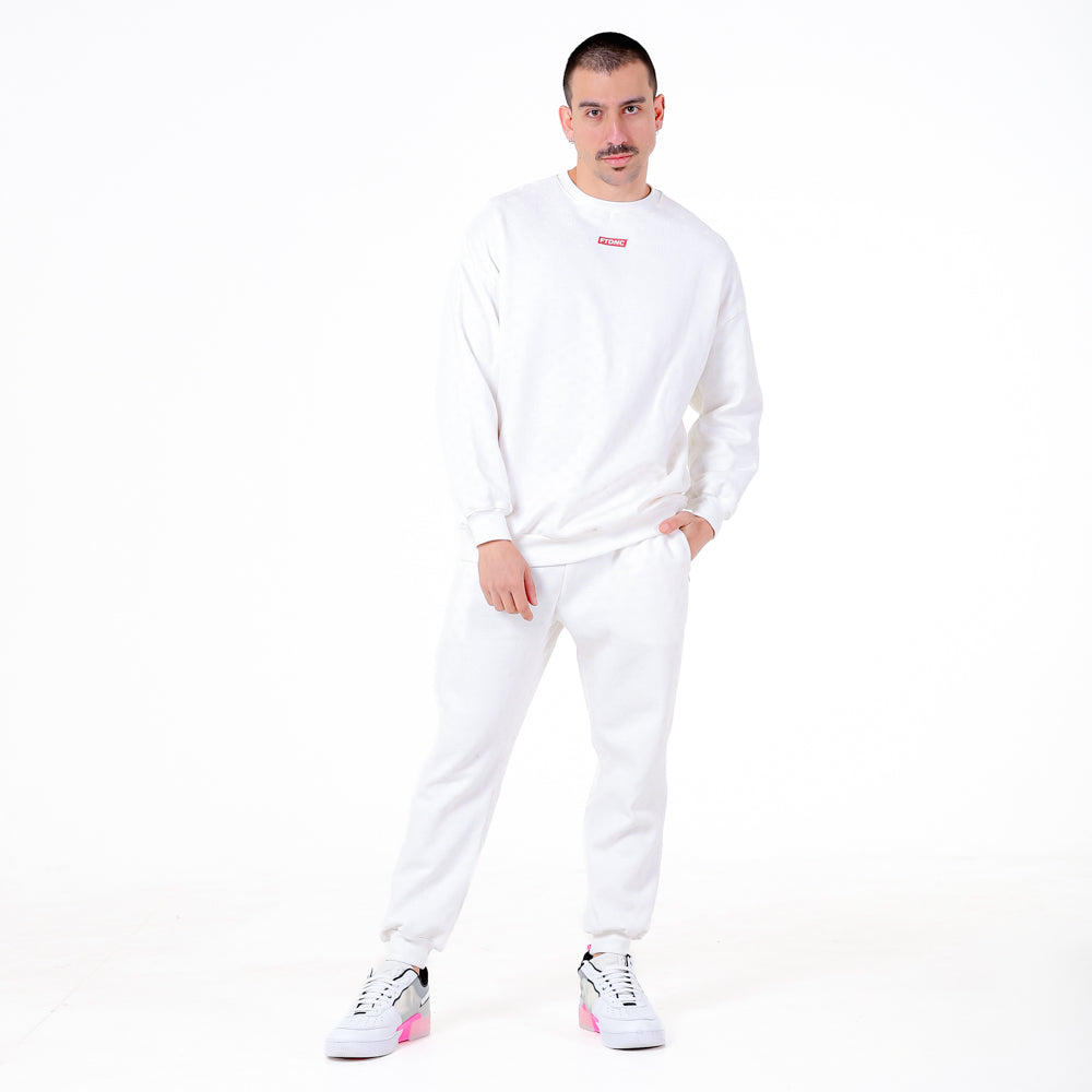 MOLETOM FULL PRINT FTDNC OFF-WHITE