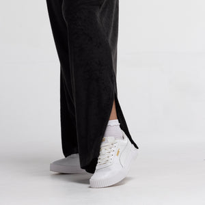 CALÇA PANTALONA MALHA COTELÊ FTDNC PRETO