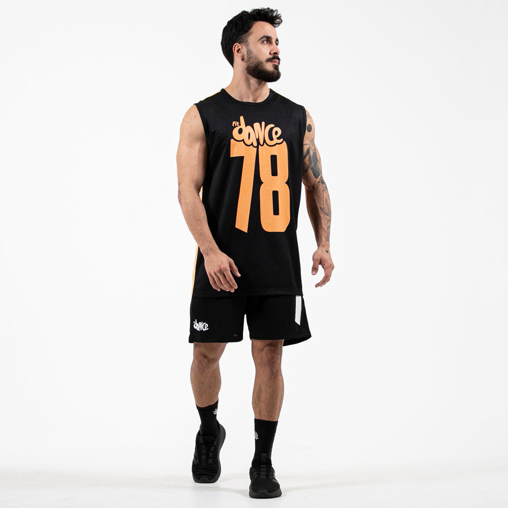 REGATA MACHÃO BEATS FITDANCE PRETO