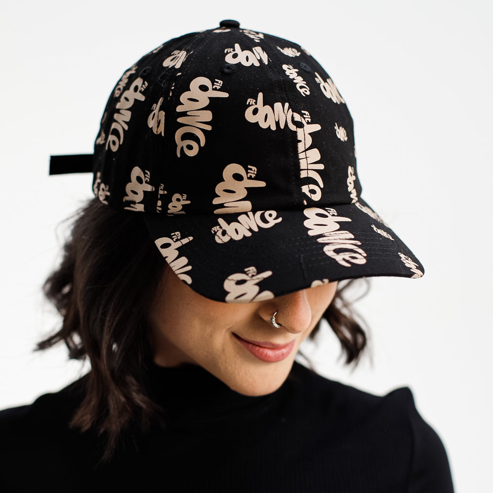 BONÉ ABA CURVA LC FITDANCE PRETO