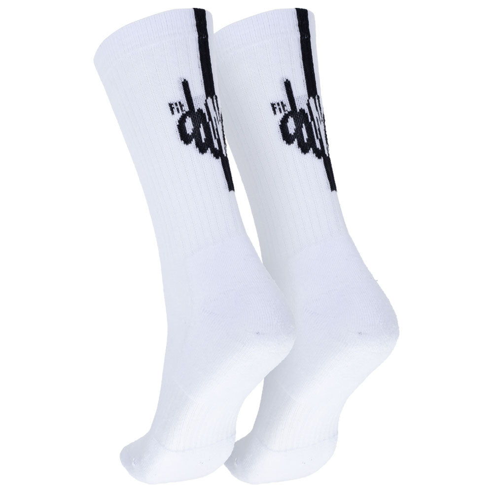 MEIA LINES FITDANCE BRANCO