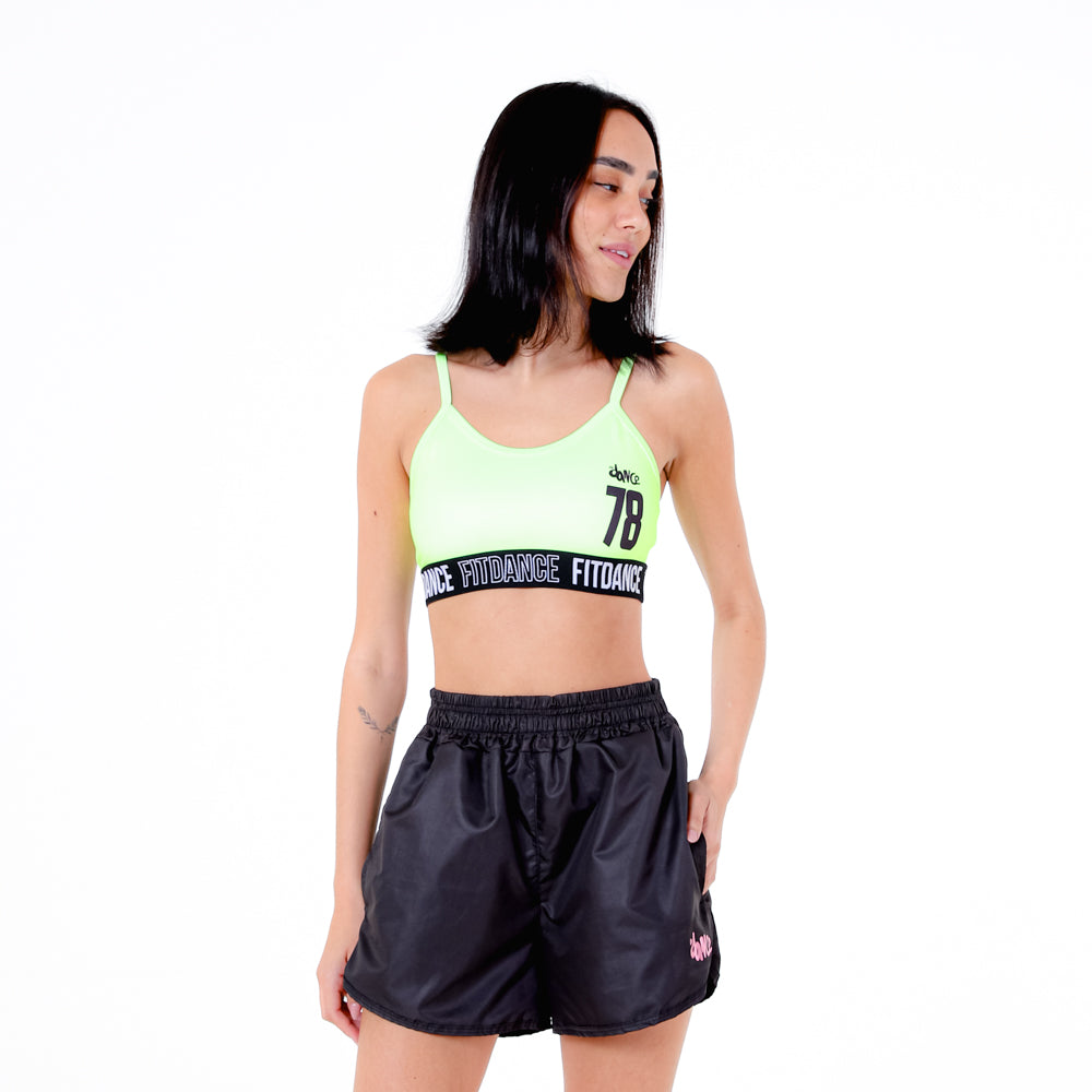 SHORTS CORRIDA FITDANCE PRETO