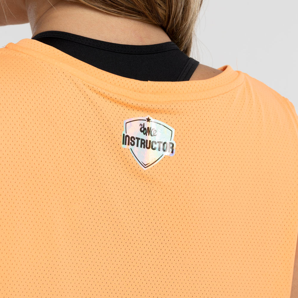 REGATA CROPPED FITDANCE INSTRUCTOR LARANJA