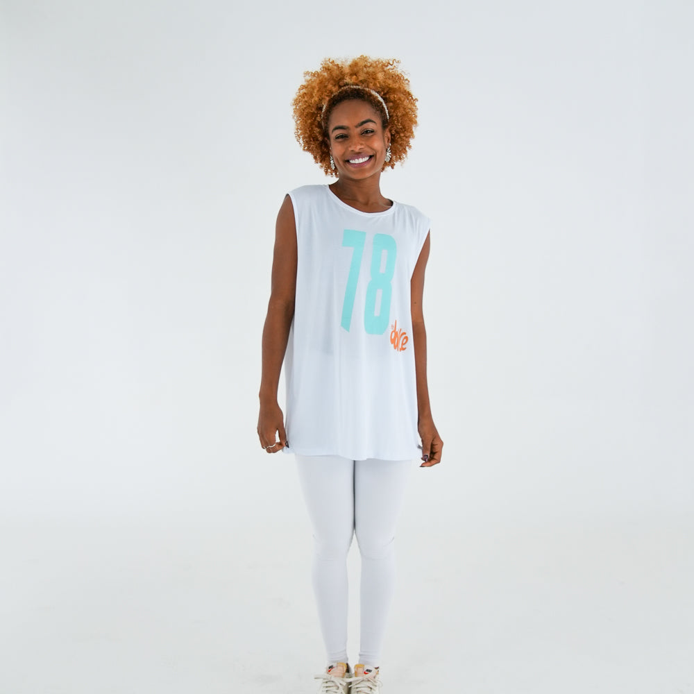 REGATA POLI MACHÃO FITDANCE BRANCO