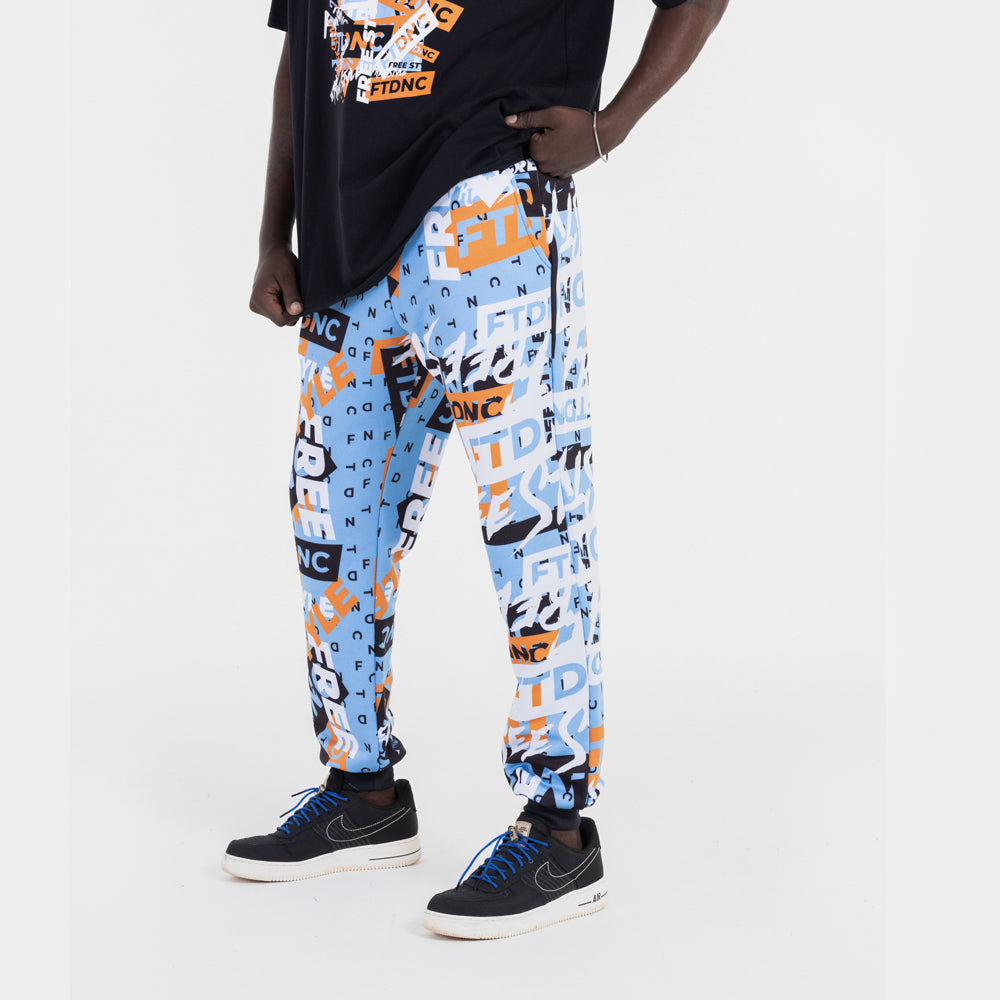 CALÇA LOGOS FTDNC AZUL