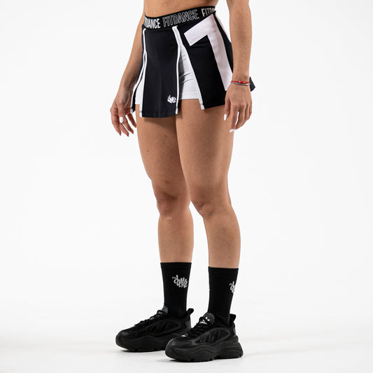 SHORTS SAIA BEATS FITDANCE PRETO