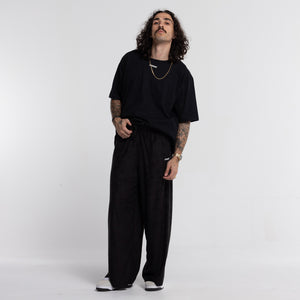 CALÇA PANTALONA MALHA COTELÊ FTDNC PRETO