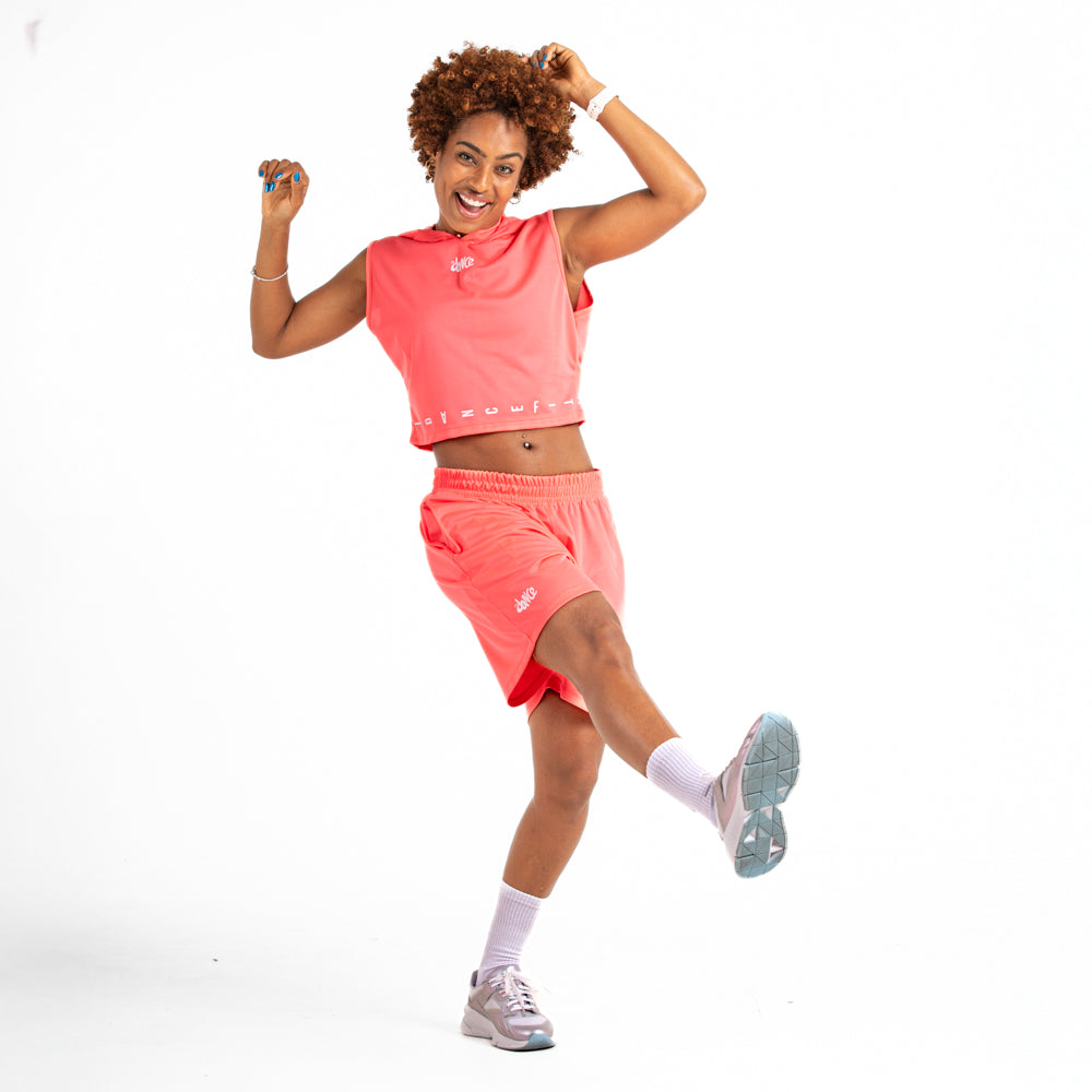 REGATA CROPPED CAPUZ FITDANCE CORAL