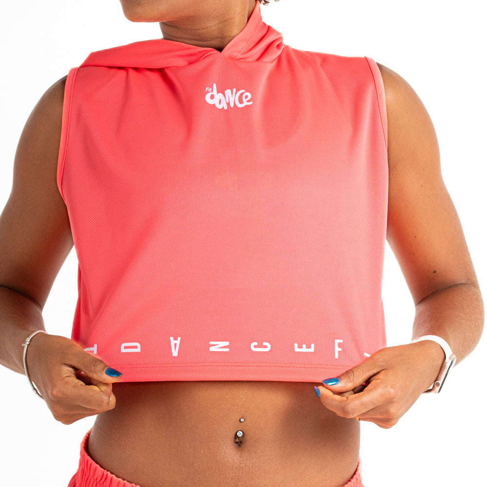 REGATA CROPPED CAPUZ FITDANCE CORAL