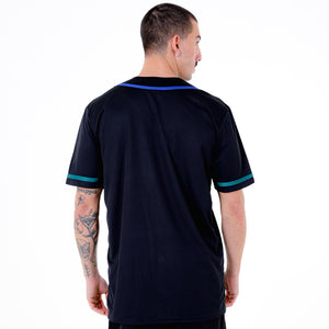 CAMISA BASEBALL CUSTOM FITDANCE PRETO