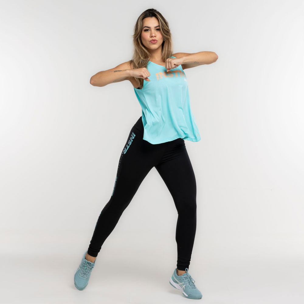 REGATA DECOTE COSTAS FITDANCE INSTRUCTOR AZUL CLARO