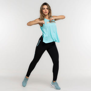 REGATA DECOTE COSTAS FITDANCE INSTRUCTOR AZUL CLARO