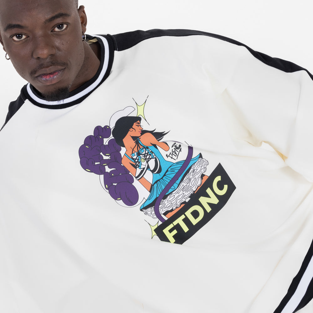 MOLETOM BAILARINA FTDNC AREIA