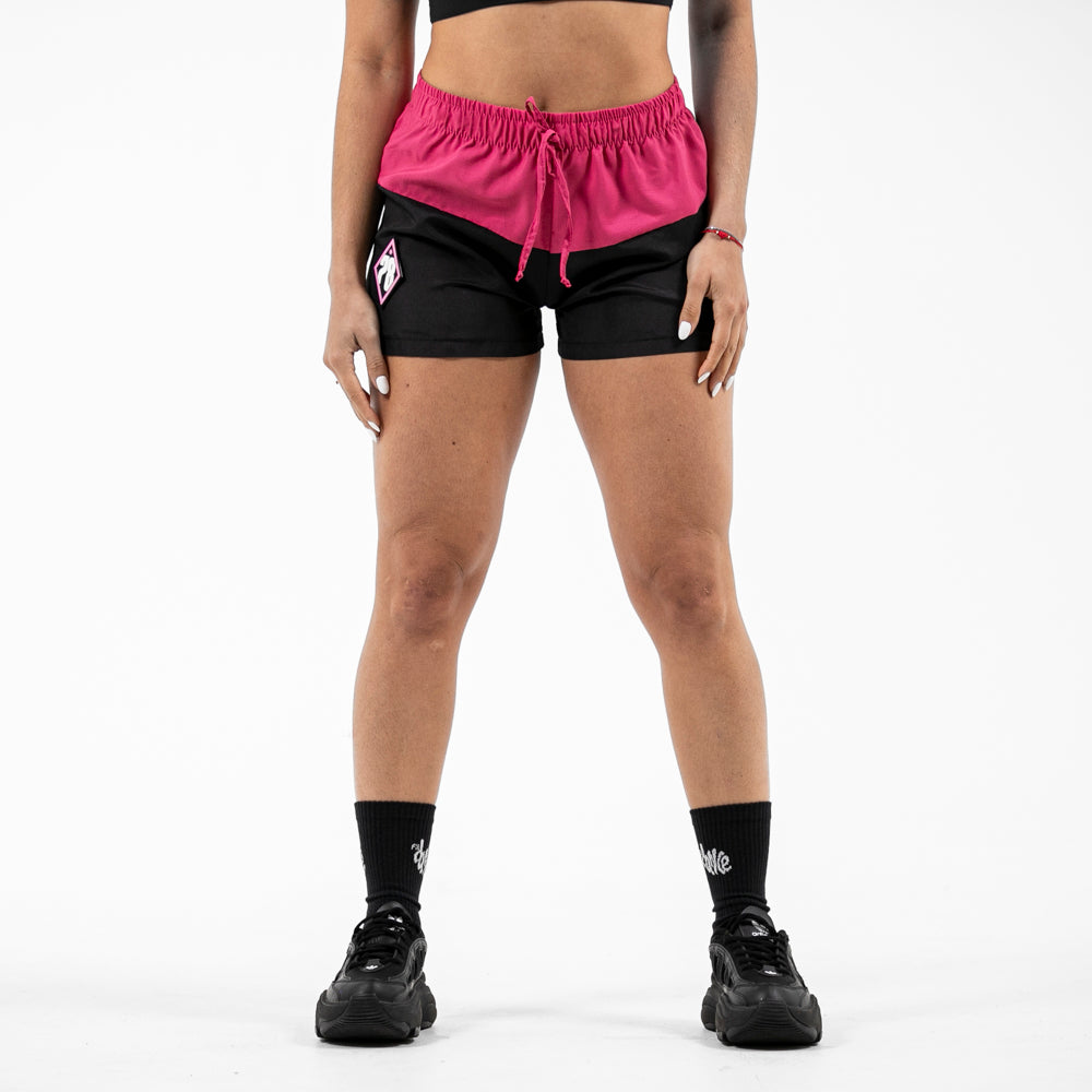 SHORTS RUN FITDANCE SPORT PRETO