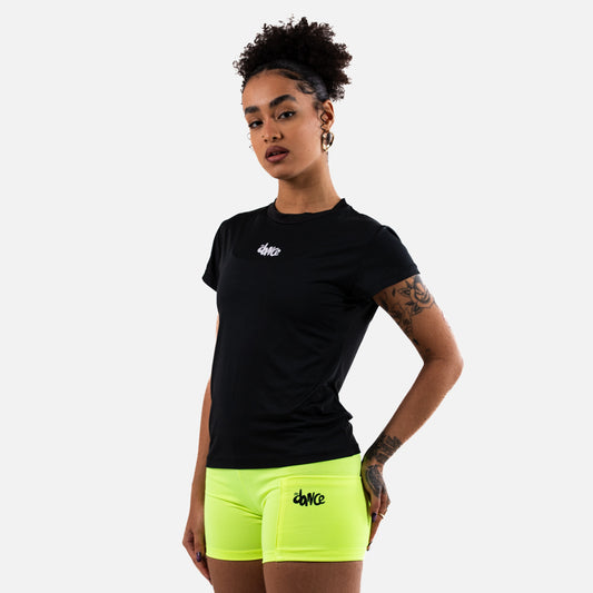 BABY LOOK FITDANCE PRETO