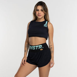 REGATA CROPPED FITDANCE INSTRUCTOR PRETO