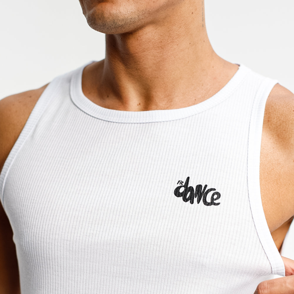 REGATA CANELADA FITDANCE BRANCO