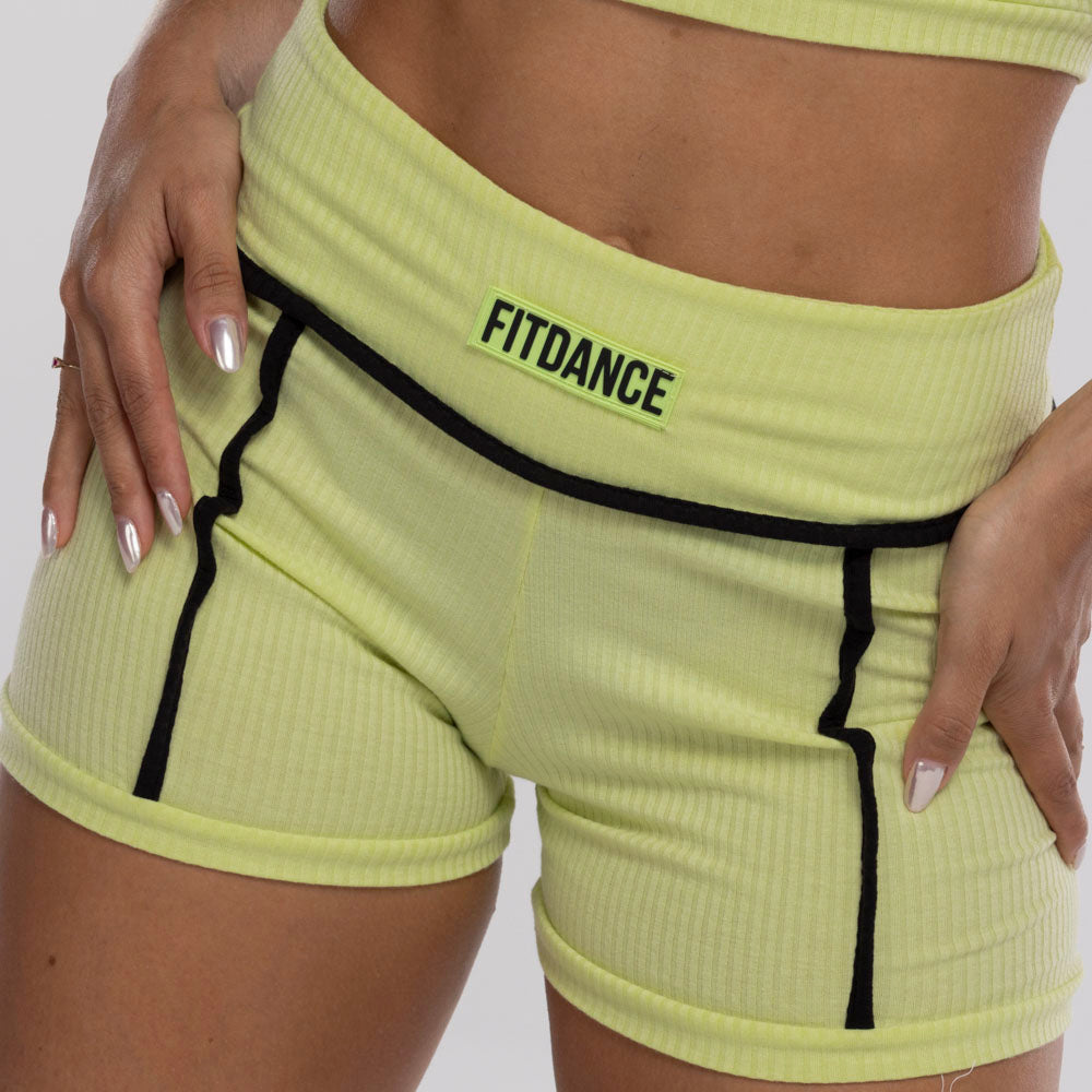 SHORTS VIES FITDANCE CITRUS