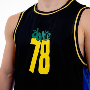 REGATA BASQUETE CUSTOM FITDANCE PRETO