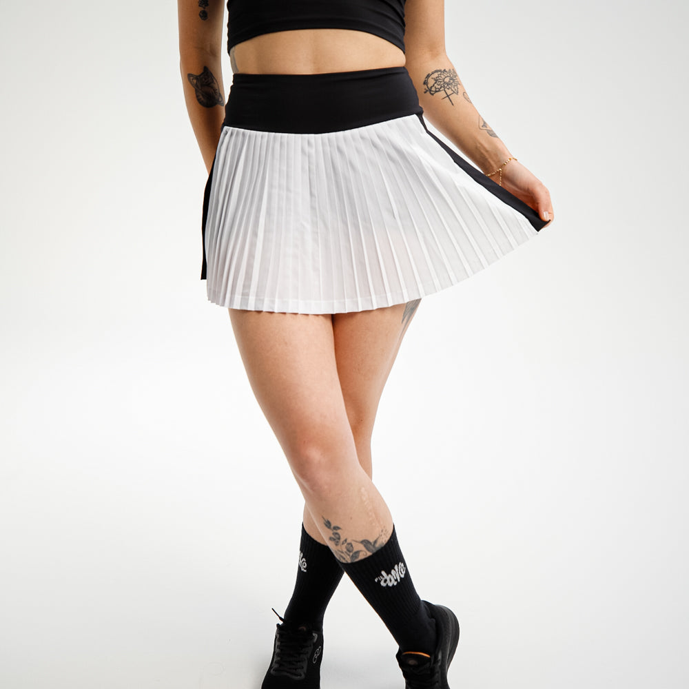 SHORTS SAIA PLISSADO FITDANCE SPORT PRETO