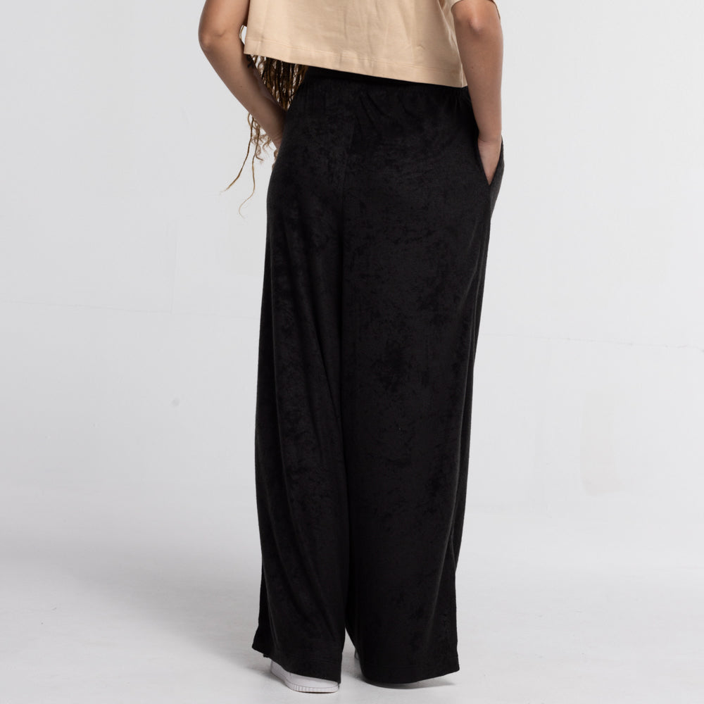 CALÇA PANTALONA MALHA COTELÊ FTDNC PRETO