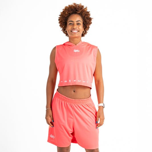 REGATA CROPPED CAPUZ FITDANCE CORAL