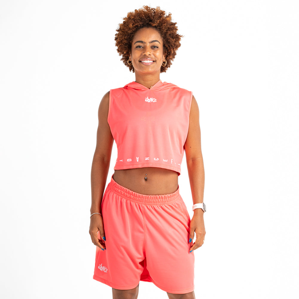 REGATA CROPPED CAPUZ FITDANCE CORAL