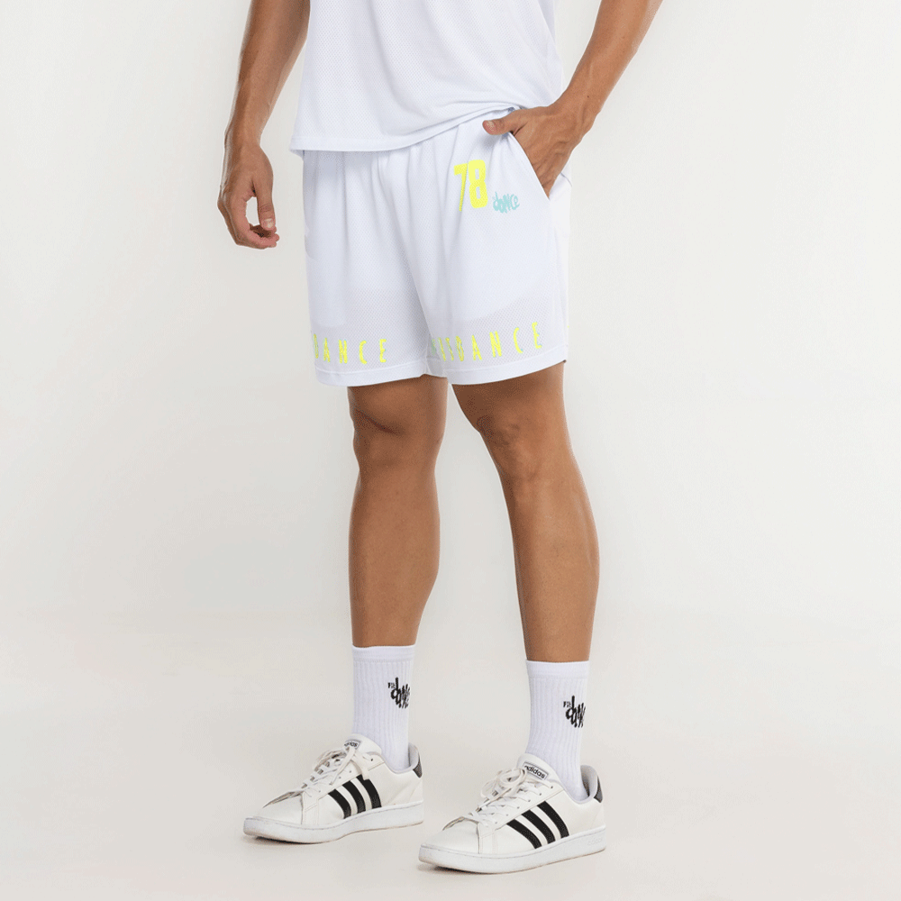 BERMUDA MESH FITDANCE BRANCO