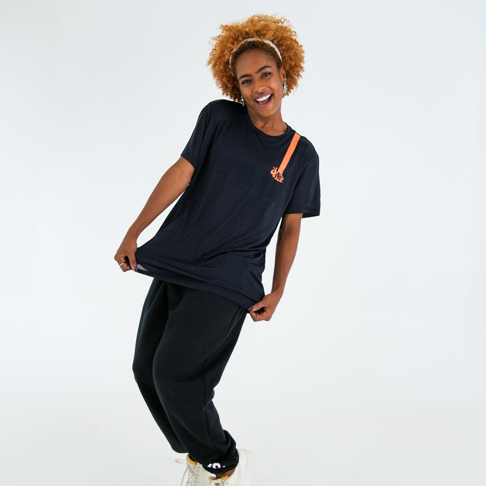 CAMISETA POLI FITDANCE PRETO