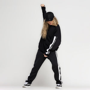 MOLETOM LISTRA PRETO FTDNC