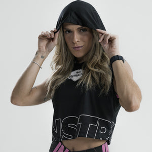 CROPPED CAPUZ INSTRUCTOR FITDANCE CLASSIC PRETO