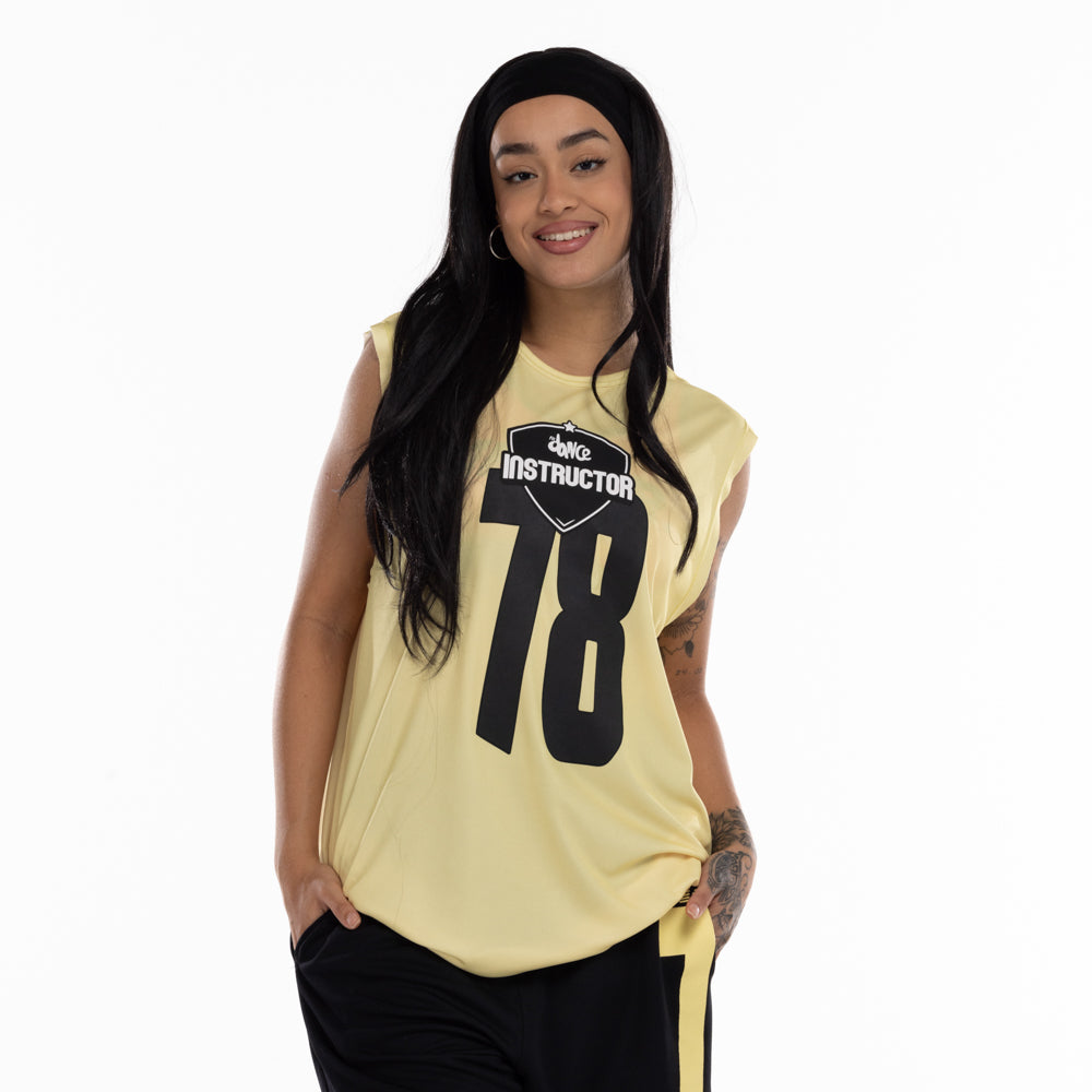 REGATA MACHÃO FITDANCE INSTRUCTOR AMARELO