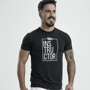 CAMISETA SQUARE  INSTRUCTOR FANCE RACE PRETO