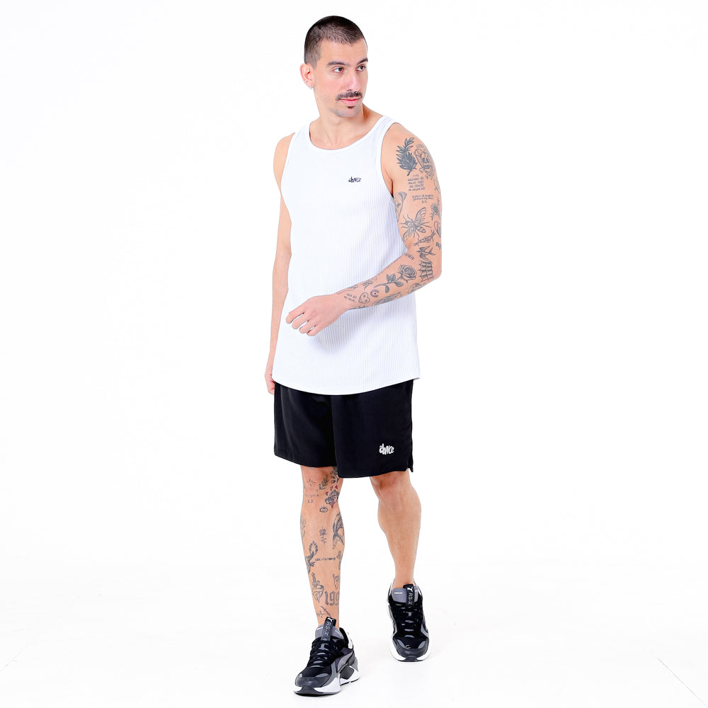 REGATA CANELADA ESSENTIALS BRANCO