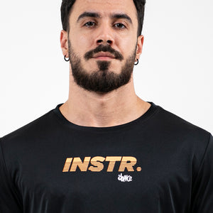 CAMISETA DRY FIT INSTRUCTOR BEATS FITDANCE PRETO