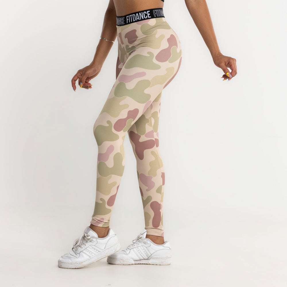 LEGGING ELASTICO FITDANCE CAMUFLADO
