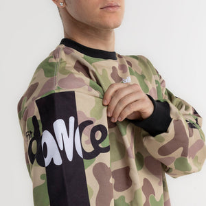 MOLETOM FITDANCE LINES CAMUFLADO