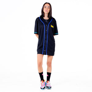 CAMISA BASEBALL CUSTOM FITDANCE PRETO