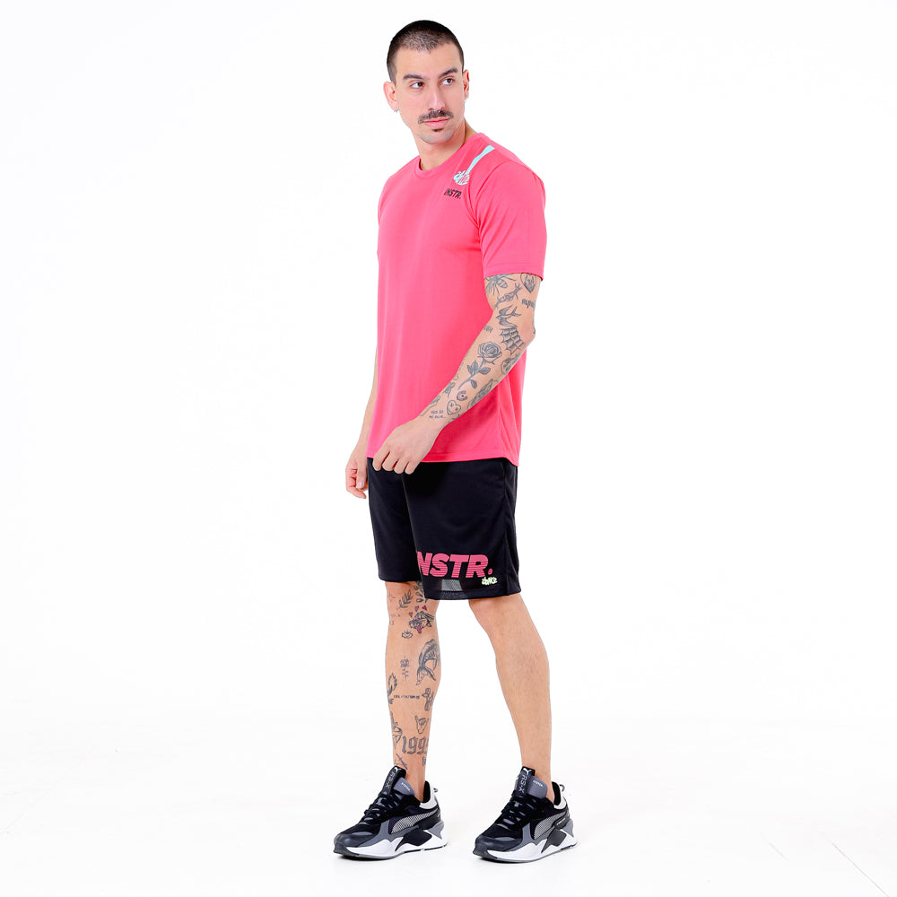 CAMISETA ESTAMPA OMBRO FITDANCE INSTRUCTOR ROSA