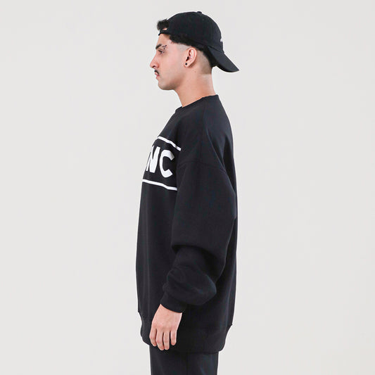 MOLETOM OMBRO LARGO FTDNC BLACK