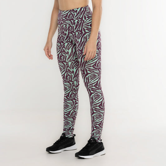 CALÇA LEGGING ZEBRADO FITDANCE ROXO